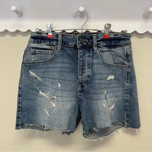 Brand New Treasure & Bond Blue Jean Shorts Distressed